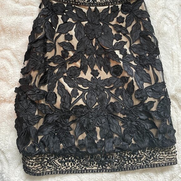 Stunning Sue Wong Strapless Dress Sz 6 - Picture 2 of 3